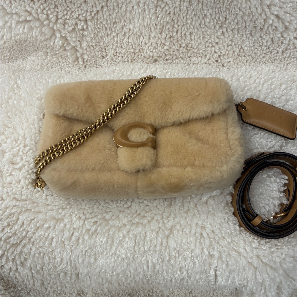 Coach Shearling Pillow Tabby Bag CC445